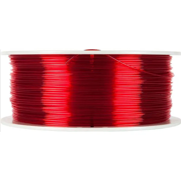 VERBATIM Filament pre 3D tlačiarne PET-G 1.75mm, 327m, 1kg červená priehľadná