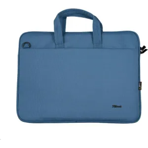 TRUST Taška na notebook 16" Bologna Slim Laptop Bag Eco, modrá