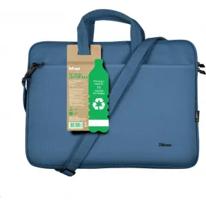 TRUST Taška na notebook 16" Bologna Slim Laptop Bag Eco, modrá