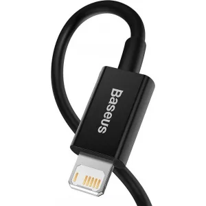 Kábel USB-Lightning Baseus Superior Series, 2,4 A, 2 m (čierny) 026621