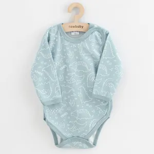 Dojčenské body celorozopínacie New Baby Classic II Dievča 3ks mätová 50