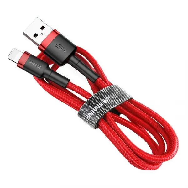 Baseus Cafule 2,4A 1m Lightning USB kábel (červený) 015822