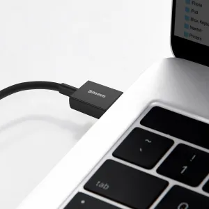 Kábel USB-Lightning Baseus Superior Series, 2,4 A, 2 m (čierny) 026621