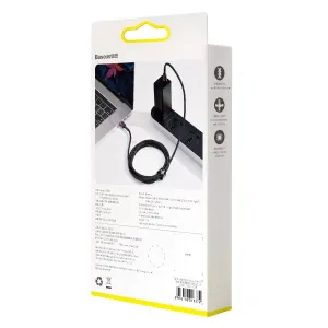 Kábel Baseus Cafule USB-C na USB-C, QC 3.0, PD 2.0, 100W, 5A, 2m (červeno-čierny) 022465