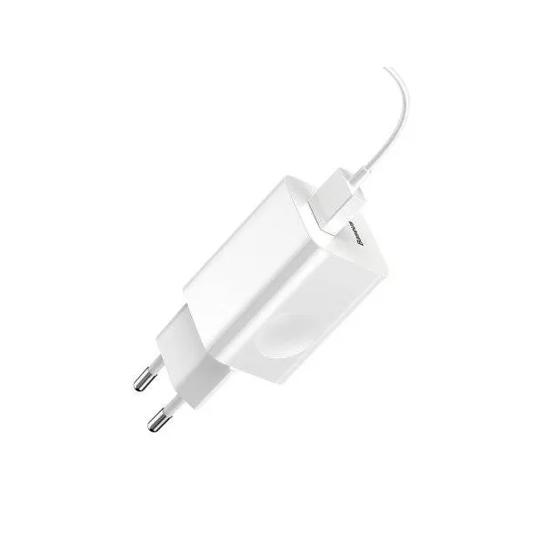 Nabíjacia rýchlonabíjačka Baseus, USB, QC 3.0, 24 W (biela) 015905