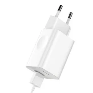 Nabíjacia rýchlonabíjačka Baseus, USB, QC 3.0, 24 W (biela) 015905