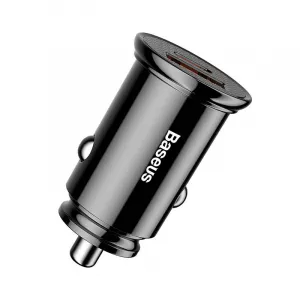 Baseus Circular PD QC4.0+ 5A 30W autonabíjačka (čierna) 017491