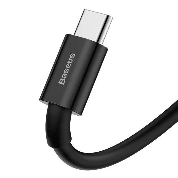 Kábel USB na USB-C Baseus Superior Series, 66 W, 2 m (čierny) 026623