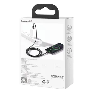 Kábel USB na USB-C Baseus Superior Series, 66 W, 1 m (čierny) 026618