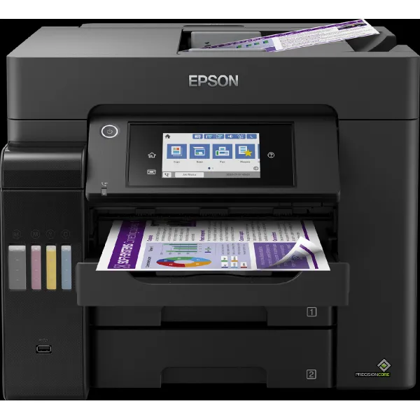 MFP "ecoTANK" farebné atramentové EPSON L6570, DUPLEX, LAN, ADF, Wi-Fi, FAX