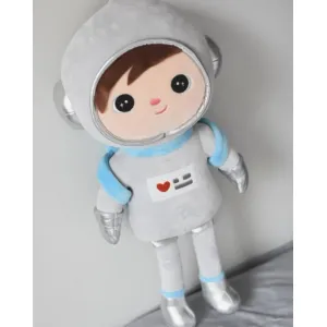 Handrová bábika Metoo Kosmonaut, 50cm  - sivá