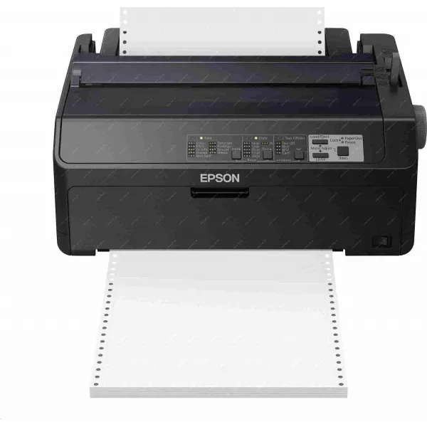 Ihličková tlačiareň EPSON LQ-590II, A4, 24 ihiel, vysoká rýchlosť návrhu 550 znakov/s, 1+6 kópií, USB 2.0,