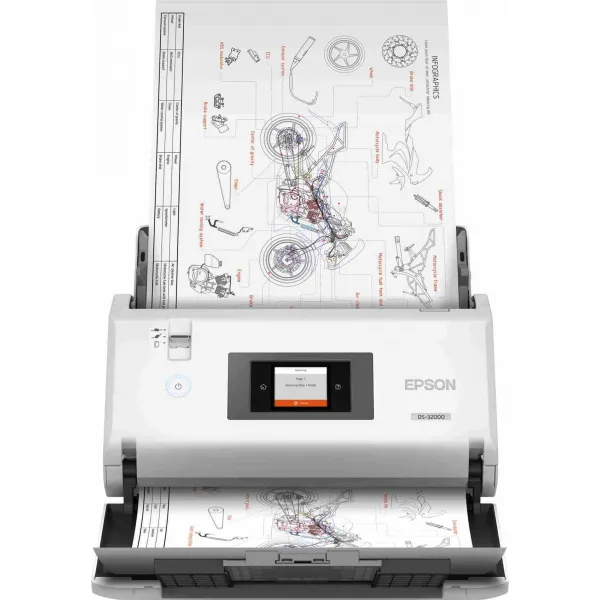 Skener EPSON WorkForce DS-32000, (A3, 600x600 dpi, USB 2.0)
