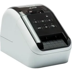 BROTHER tlačiareň štítkov QL-810W - 62mm, termálna, USB WIFI Profi tlačiareň štítkov /pri zakúpení DK-22251 tlač červená