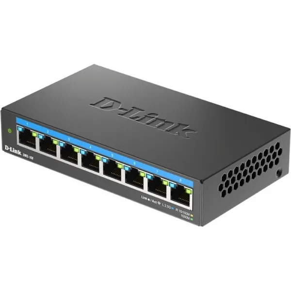 D-Link DMS-108/E 8-Port Multi-Gigabit Unmanaged Switch