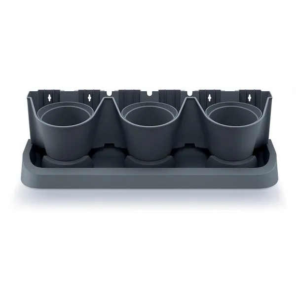 Prosperplast Kvetináč CASCADE Garden 685x190x546 mm, vertikálny, kaskádový, antracit 255571