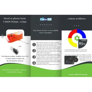 Atrament pre kazety Canon PGI550/CLI551 - 300ml