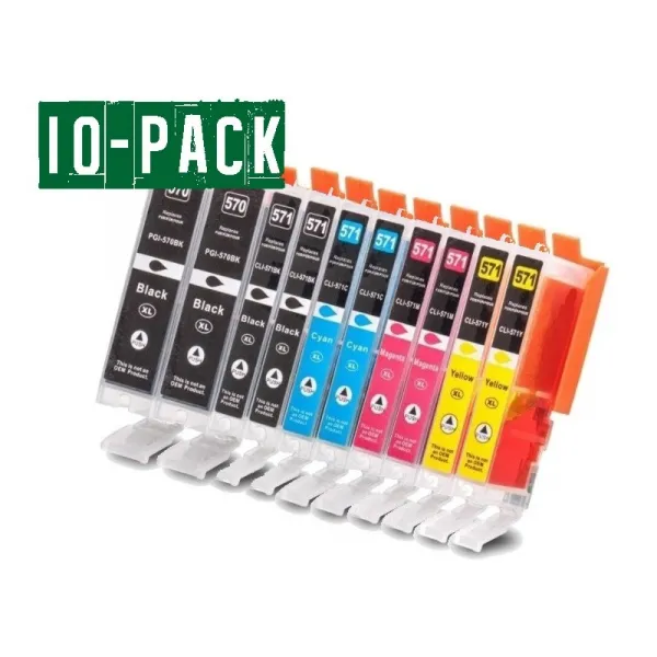 Canon PGI570 + CLI571 XL (10-pack) kompatibilné kazety