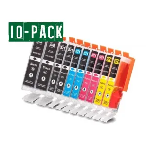 Canon PGI570 + CLI571 XL (10-pack) kompatibilné kazety