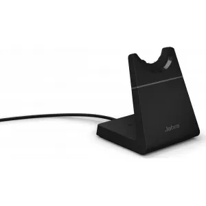 Náhlavná súprava Jabra so stojanom Evolve2 65, Link 380a MS, stereo, čierna