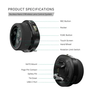 Tilta Nucleus Nano II Wireless Lens Control System 27671