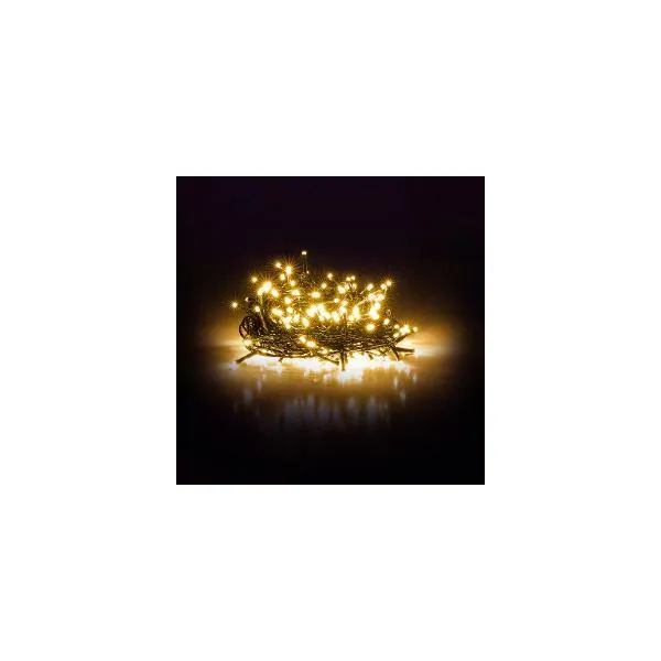 RETLUX reťaz 50LED 5+5m WW TM