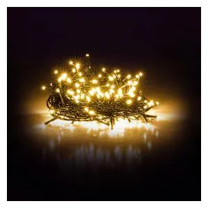 RETLUX reťaz 50LED 5+5m WW TM