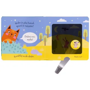 Dobrú noc, mačička! Kniha s kúzelnou baterkou