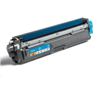 BROTHER TN-241 (TN241C), originálny toner, azúrový, 1400 strán, Pre tlačiareň: BROTHER DCP-9015CDW, BROTHER HL-3140CW, BROTHER HL-3150CDW, BROTHER