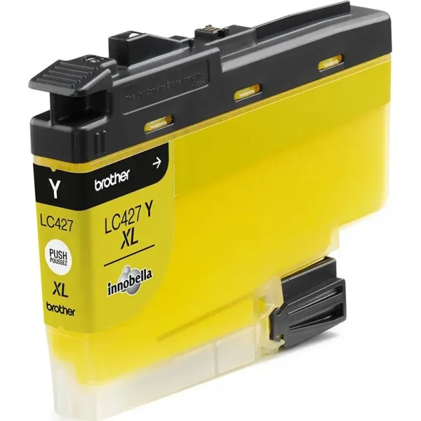 BROTHER LC-427-XL (LC427XLY), originálna cartridge, žltá, 5000 strán, Pre tlačiareň: BROTHER MFC-J6955DW
