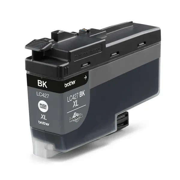 BROTHER LC-427-XL (LC427XLBK), originálna cartridge, čierna, 6000 strán, Pre tlačiareň: BROTHER MFC-J6955DW