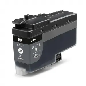 BROTHER LC-427-XL (LC427XLBK), originálna cartridge, čierna, 6000 strán, Pre tlačiareň: BROTHER MFC-J6955DW