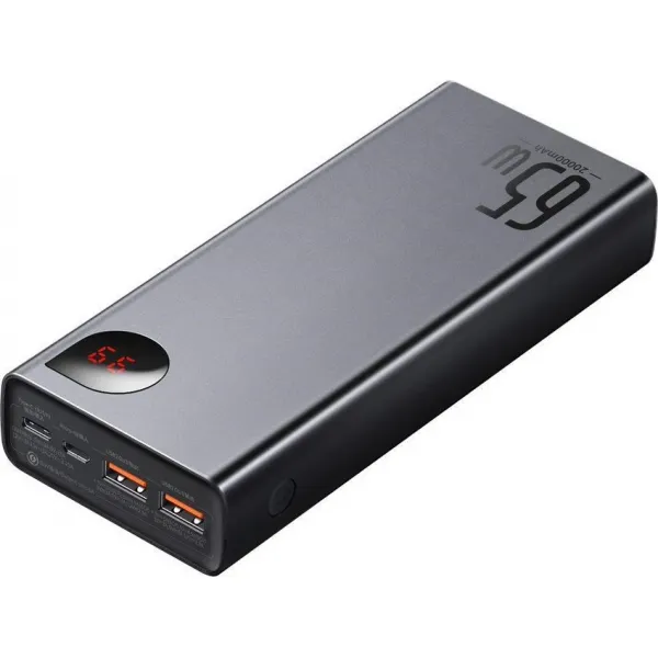 Baseus PPIMDA-D01 Powerbanka 20000mAh PD 65W, Čierna