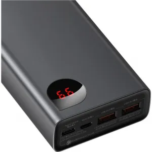 Baseus PPIMDA-D01 Powerbanka 20000mAh PD 65W, Čierna