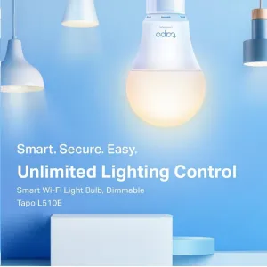 TP-link múdra žiarovka Tapo L510E E27 stmievateľná