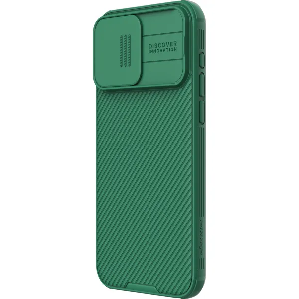 Nillkin CamShield PRO Kryt pre iPhone 15 Pro Max, Zelený