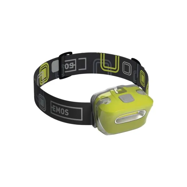 EMOS COB LED čelovka P3528, 150 lm, 20 m, 3× AAA