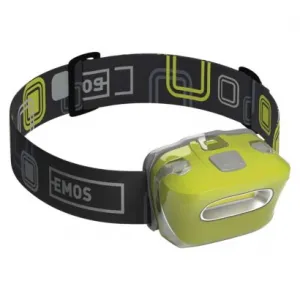 EMOS COB LED čelovka P3528, 150 lm, 20 m, 3× AAA