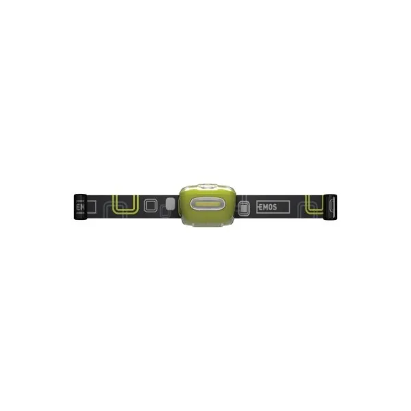 EMOS COB LED čelovka P3528, 150 lm, 20 m, 3× AAA