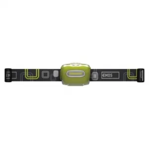 EMOS COB LED čelovka P3528, 150 lm, 20 m, 3× AAA