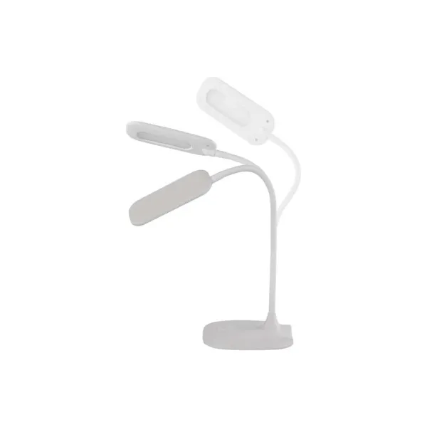 EMOS LED stolná lampa STELLA, biela