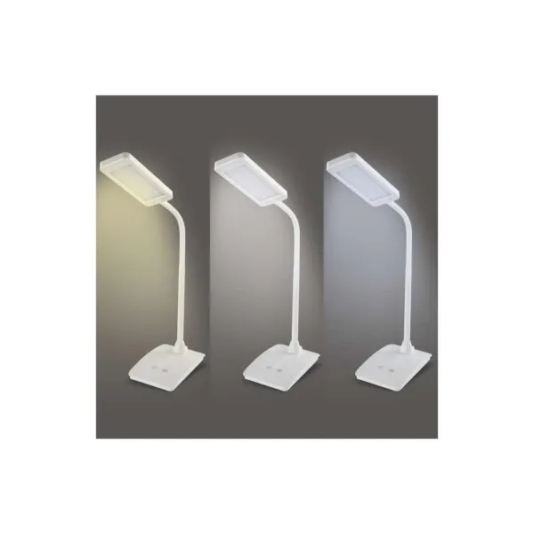 LED Stolná Lampa Solight Eddy Biela