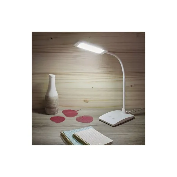 LED Stolná Lampa Solight Eddy Biela