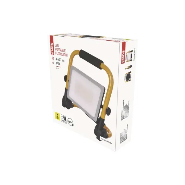 EMOS Lighting LED reflektor prenosný ILIO, 51W neutrálna biela