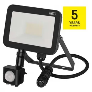 EMOS Lighting LED reflektor INOVO s pohybovým čidlom, 20W neutrálna biela