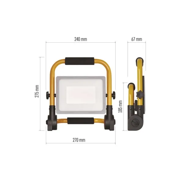 EMOS Lighting LED reflektor prenosný ILIO, 51W neutrálna biela