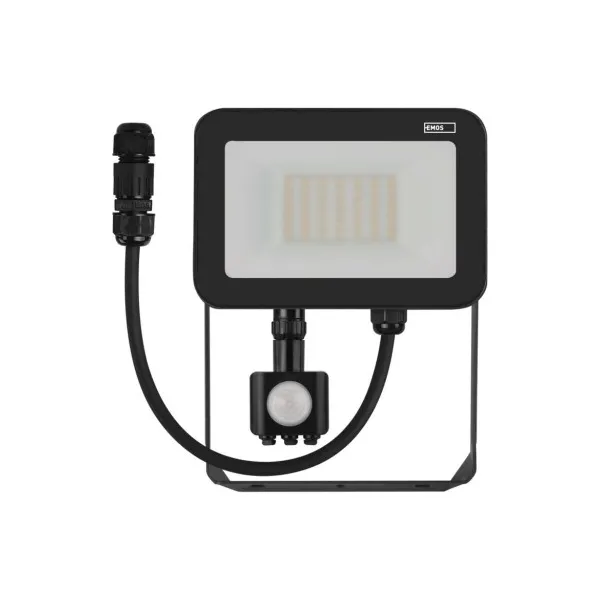 EMOS Lighting LED reflektor INOVO s pohybovým čidlom, 30W neutrálna biela