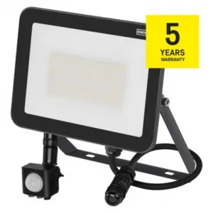 EMOS Lighting LED reflektor INOVO s pohybovým čidlom, 50W neutrálna biela
