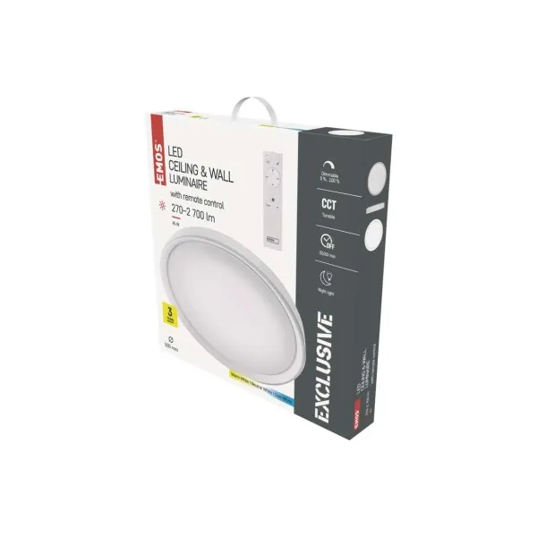 EMOS Lighting LED prisadené svietidlo ILVI, kruhové 45W, stmiev.so zmenou CCT