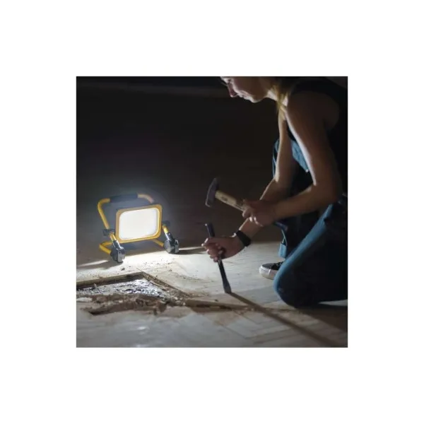 EMOS Lighting LED reflektor ACCO nabíjací prenosný, 10 W studená biela